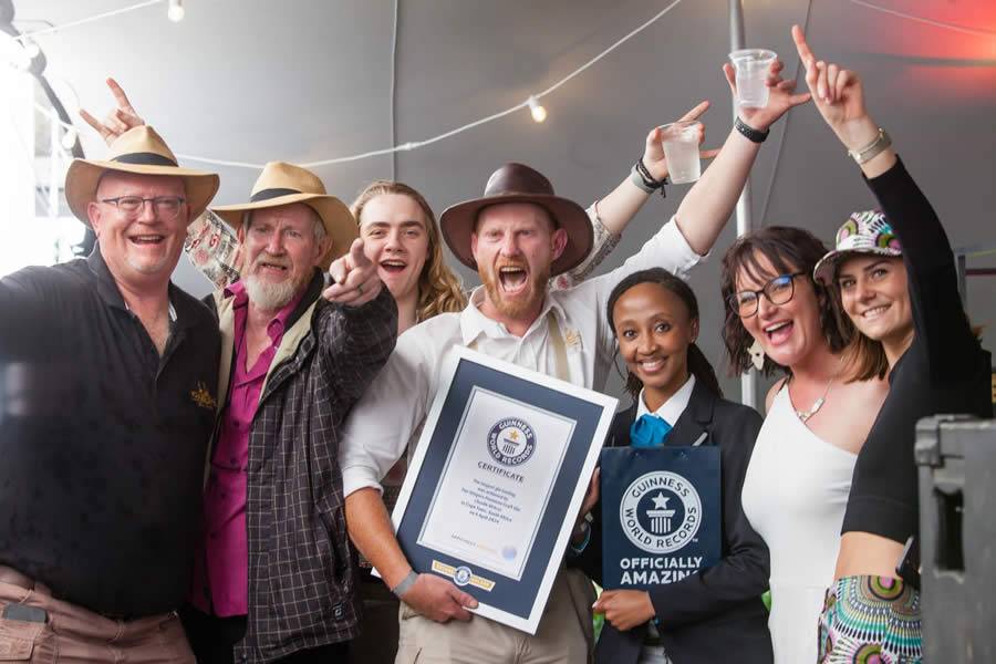 Cape Town bags Guinness drinking record!